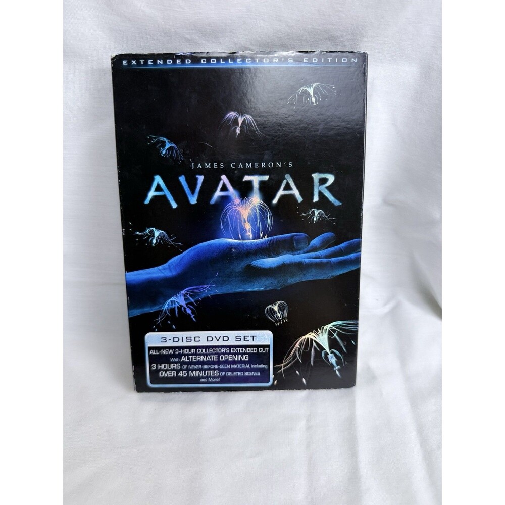 3-Disc DVD set of James Cameron's Avatar: Extended Collector's Edition